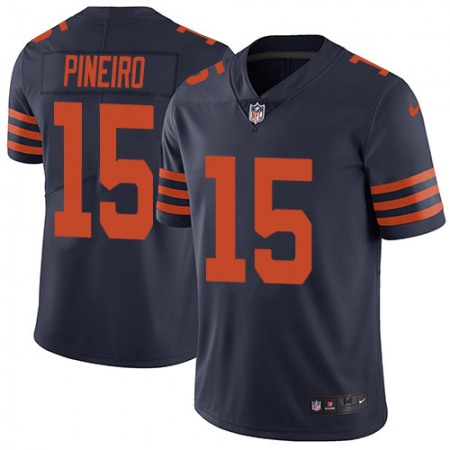 Nike Bears #15 Eddy Pineiro Navy Blue Alternate Youth Stitched NFL Vapor Untouchable Limited Jersey