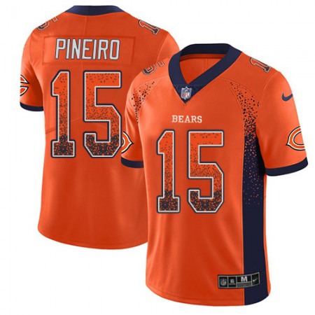 Nike Bears #15 Eddy Pineiro Orange Alternate Youth Stitched NFL Limited Rush Drift Fashion Jersey