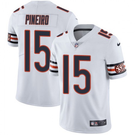 Nike Bears #15 Eddy Pineiro White Youth Stitched NFL Vapor Untouchable Limited Jersey