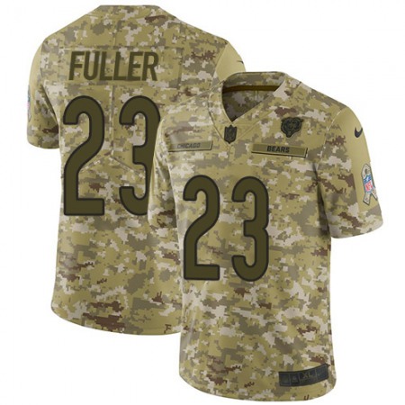 Nike Bears #23 Kyle Fuller Camo Youth Stitched NFL Limited 2018 Salute to Service Jersey