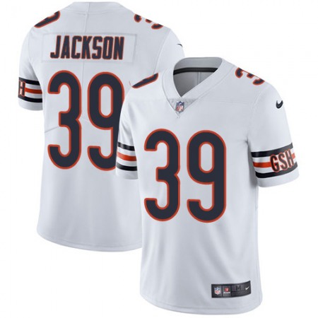 Nike Bears #39 Eddie Jackson White Youth Stitched NFL Vapor Untouchable Limited Jersey