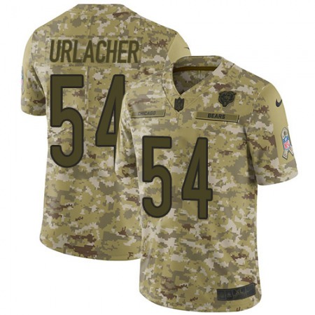 Nike Bears #54 Brian Urlacher Camo Youth Stitched NFL Limited 2018 Salute to Service Jersey
