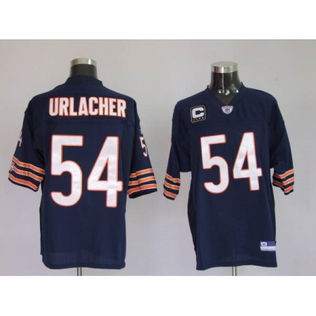 Bears #54 Brian Urlacher Blue Stitched Youth NFL Jersey