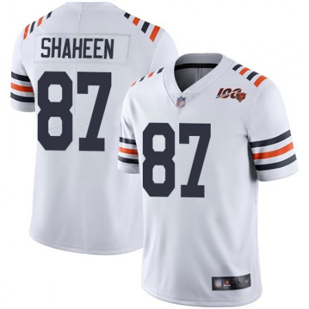 Nike Bears #87 Adam Shaheen White Alternate Youth Stitched NFL Vapor Untouchable Limited 100th Season Jersey