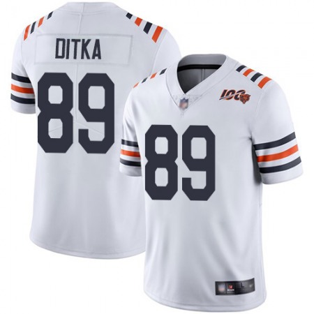 Nike Bears #89 Mike Ditka White Alternate Youth Stitched NFL Vapor Untouchable Limited 100th Season Jersey
