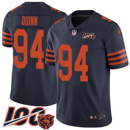 Nike Bears #94 Robert Quinn Navy Blue Alternate Youth Stitched NFL 100th Season Vapor Untouchable Limited Jersey