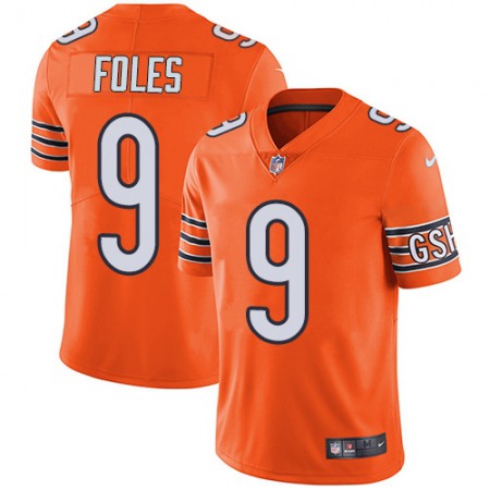Nike Bears #9 Nick Foles Orange Youth Stitched NFL Limited Rush Jersey
