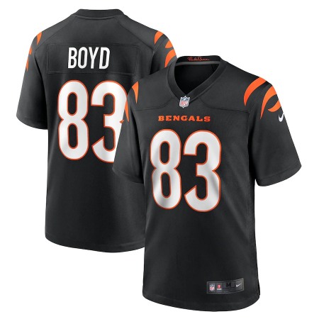 Cincinnati Bengals #83 Tyler Boyd Black Youth Nike Game Jersey