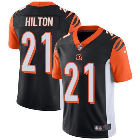 Nike Bengals #21 Mike Hilton Black Team Color Youth Stitched NFL Vapor Untouchable Limited Jersey