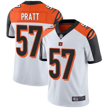 Nike Bengals #57 Germaine Pratt White Youth Stitched NFL Vapor Untouchable Limited Jersey