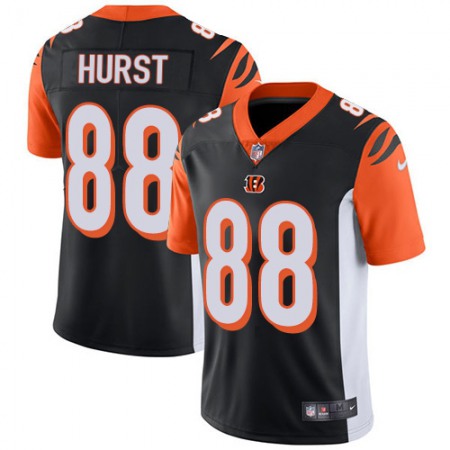 Nike Bengals #88 Hayden Hurst Black Team Color Youth Stitched NFL Vapor Untouchable Limited Jersey