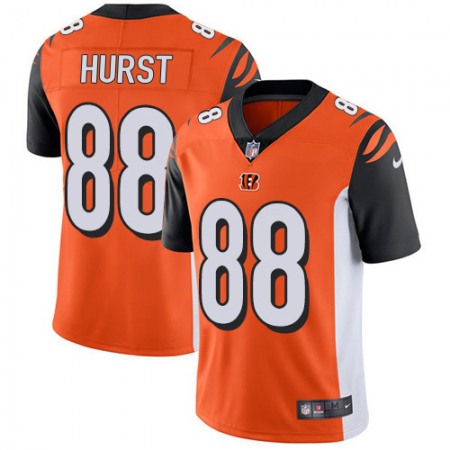 Nike Bengals #88 Hayden Hurst Orange Alternate Youth Stitched NFL Vapor Untouchable Limited Jersey