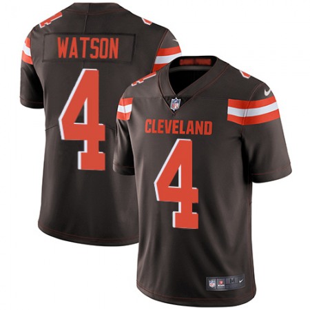 Nike Browns #4 Deshaun Watson Brown Team Color Youth Stitched NFL Vapor Untouchable Limited Jersey