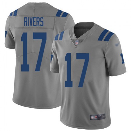 Nike Colts #17 Philip Rivers Gray Youth Stitched NFL Limited Inverted Legend Jersey