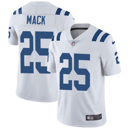 Nike Colts #25 Marlon Mack White Youth Stitched NFL Vapor Untouchable Limited Jersey