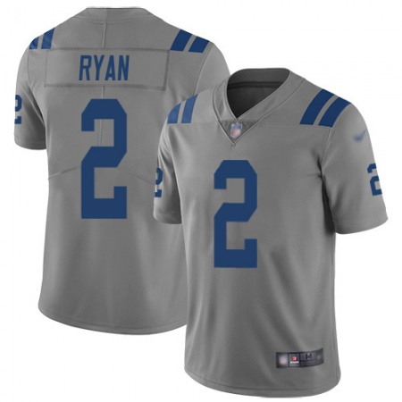 Nike Colts #2 Matt Ryan Gray Youth Stitched NFL Limited Inverted Legend Jersey