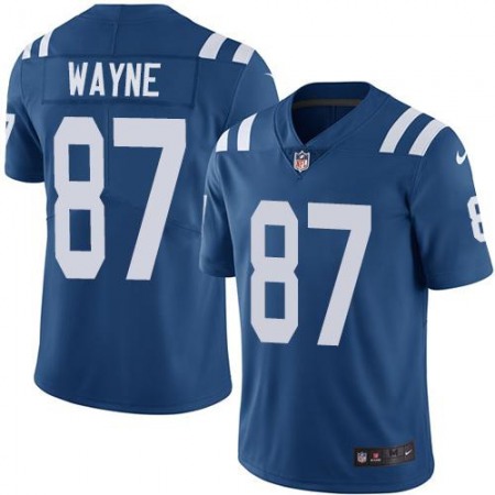 Nike Colts #87 Reggie Wayne Royal Blue Team Color Youth Stitched NFL Vapor Untouchable Limited Jersey
