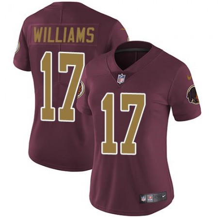 Nike Commanders #17 Doug Williams Burgundy Red Alternate Women's Stitched NFL Vapor Untouchable Limited Jersey