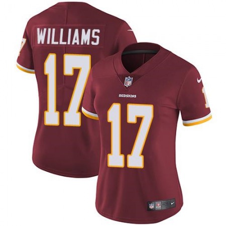 Nike Commanders #17 Doug Williams Burgundy Red Team Color Women's Stitched NFL Vapor Untouchable Limited Jersey