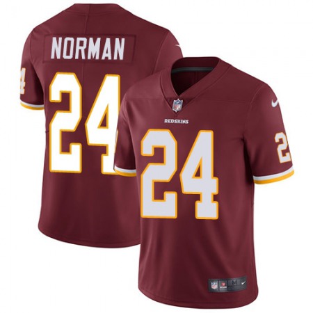 Nike Commanders #24 Josh Norman Burgundy Red Team Color Youth Stitched NFL Vapor Untouchable Limited Jersey