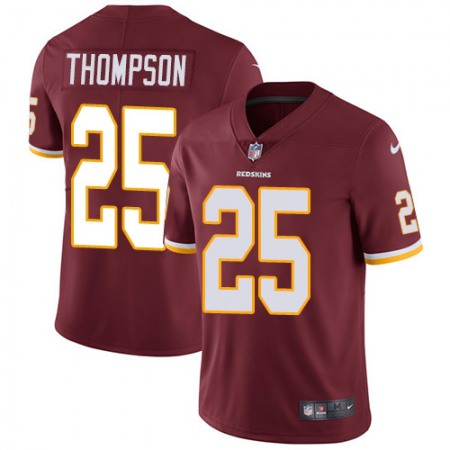Nike Commanders #25 Chris Thompson Burgundy Red Team Color Youth Stitched NFL Vapor Untouchable Limited Jersey