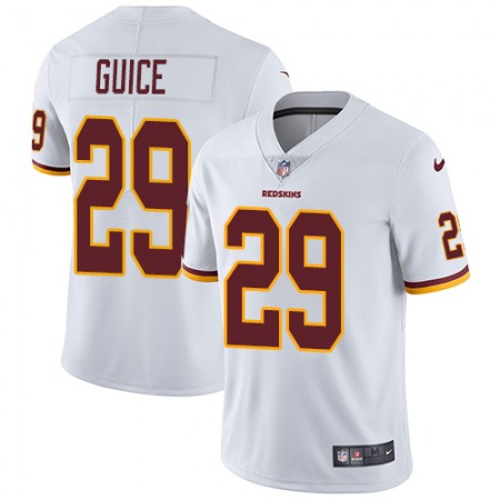 Nike Commanders #29 Derrius Guice White Youth Stitched NFL Vapor Untouchable Limited Jersey