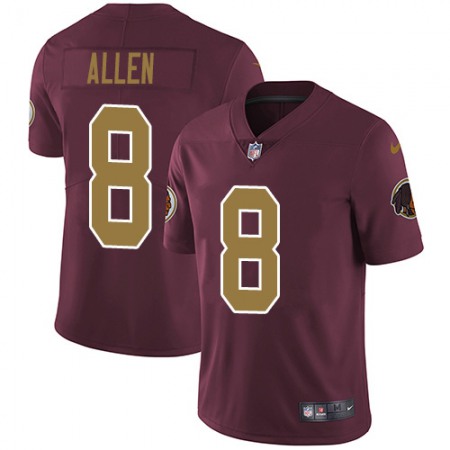 Nike Commanders #8 Kyle Allen Burgundy Red Alternate Youth Stitched NFL Vapor Untouchable Limited Jersey