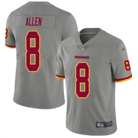Nike Commanders #8 Kyle Allen Gray Youth Stitched NFL Limited Inverted Legend Jersey