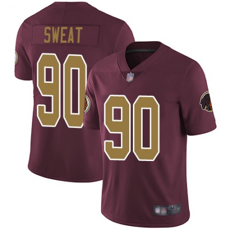 Nike Commanders #90 Montez Sweat Burgundy Red Alternate Youth Stitched NFL Vapor Untouchable Limited Jersey