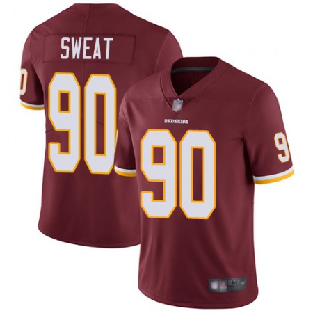 Nike Commanders #90 Montez Sweat Burgundy Red Team Color Youth Stitched NFL Vapor Untouchable Limited Jersey