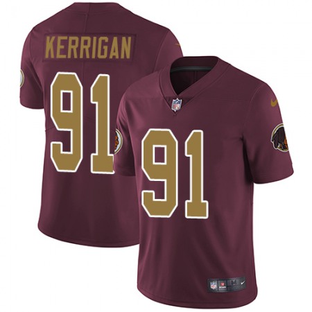 Nike Commanders #91 Ryan Kerrigan Burgundy Red Alternate Youth Stitched NFL Vapor Untouchable Limited Jersey