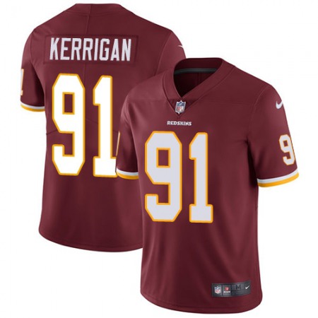 Nike Commanders #91 Ryan Kerrigan Burgundy Red Team Color Youth Stitched NFL Vapor Untouchable Limited Jersey