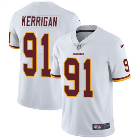 Nike Commanders #91 Ryan Kerrigan White Youth Stitched NFL Vapor Untouchable Limited Jersey