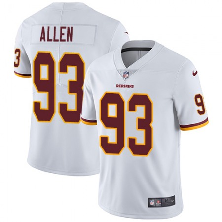 Nike Commanders #93 Jonathan Allen White Youth Stitched NFL Vapor Untouchable Limited Jersey