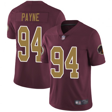 Nike Commanders #94 Da'Ron Payne Burgundy Red Alternate Youth Stitched NFL Vapor Untouchable Limited Jersey