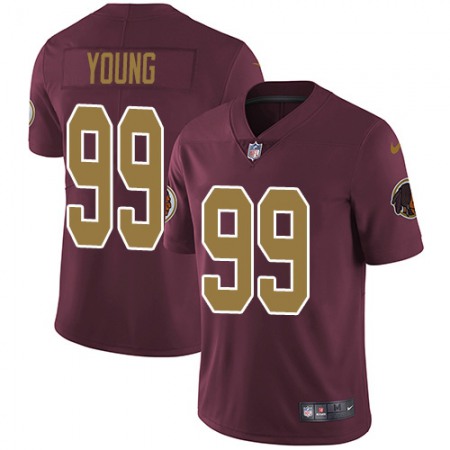 Nike Commanders #99 Chase Young Burgundy Red Alternate Youth Stitched NFL Vapor Untouchable Limited Jersey