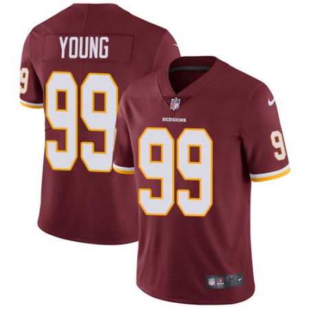 Nike Commanders #99 Chase Young Burgundy Red Team Color Youth Stitched NFL Vapor Untouchable Limited Jersey