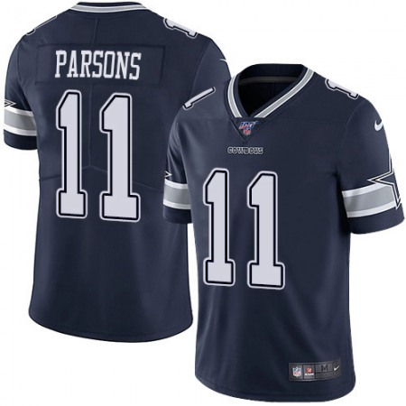 Nike Cowboys #11 Micah Parsons Navy Blue Team Color Youth Stitched NFL Vapor Untouchable Limited Jersey