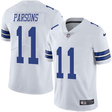 Nike Cowboys #11 Micah Parsons White Youth Stitched NFL Vapor Untouchable Limited Jersey