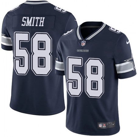 Nike Cowboys #58 Aldon Smith Navy Blue Team Color Youth Stitched NFL Vapor Untouchable Limited Jersey