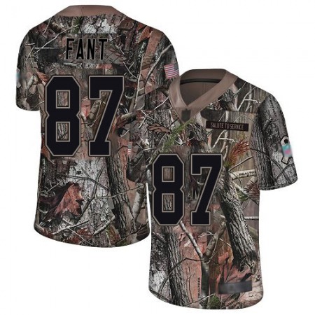 Nike Broncos #87 Noah Fant Camo Youth Stitched NFL Limited Rush Realtree Jersey