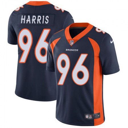Nike Broncos #96 Shelby Harris Navy Blue Alternate Youth Stitched NFL Vapor Untouchable Limited Jersey