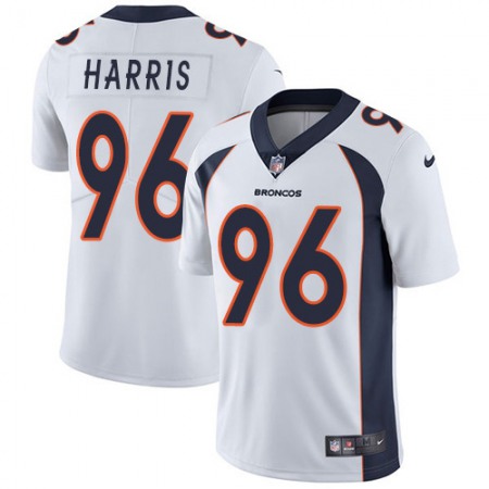 Nike Broncos #96 Shelby Harris White Youth Stitched NFL Vapor Untouchable Limited Jersey