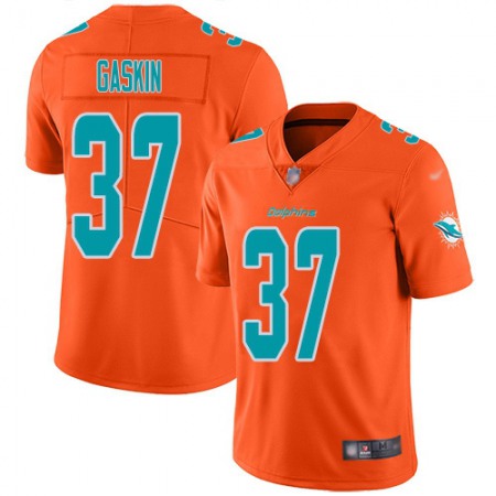 Nike Dolphins #37 Myles Gaskin Orange Youth Stitched NFL Limited Inverted Legend Jersey