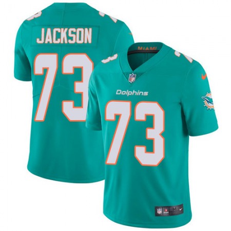 Nike Dolphins #73 Austin Jackson Aqua Green Team Color Youth Stitched NFL Vapor Untouchable Limited Jersey