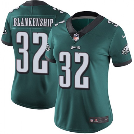 Nike Eagles #32 Reed Blankenship Green Team Color Women's Stitched NFL Vapor Untouchable Limited Jersey