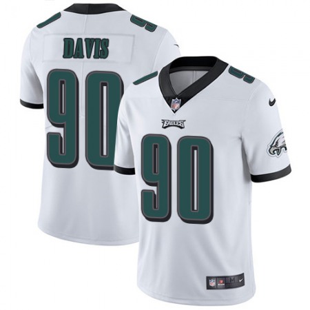 Nike Eagles #90 Jordan Davis White Youth Stitched NFL Vapor Untouchable Limited Jersey
