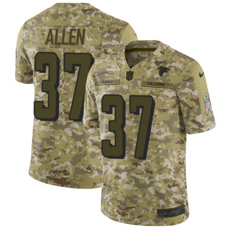 Nike Falcons #37 Ricardo Allen Camo Youth Stitched NFL Limited 2018 Salute to Service Jersey