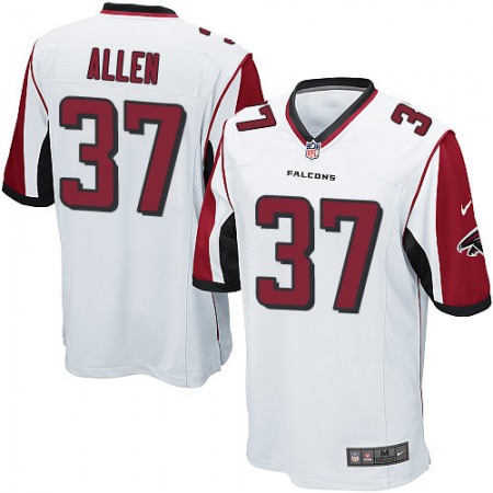 Nike Falcons #37 Ricardo Allen White Youth Stitched NFL Elite Jersey
