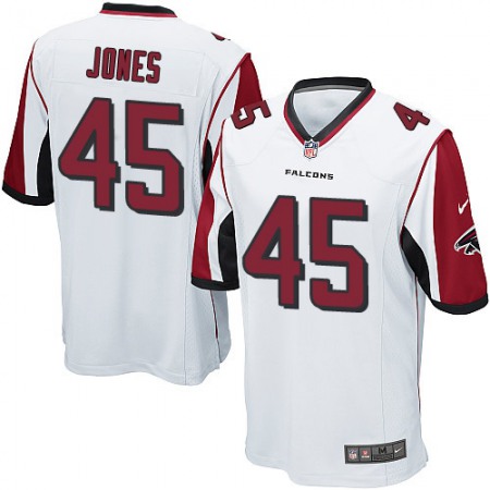 Nike Falcons #45 Deion Jones White Youth Stitched NFL Elite Jersey